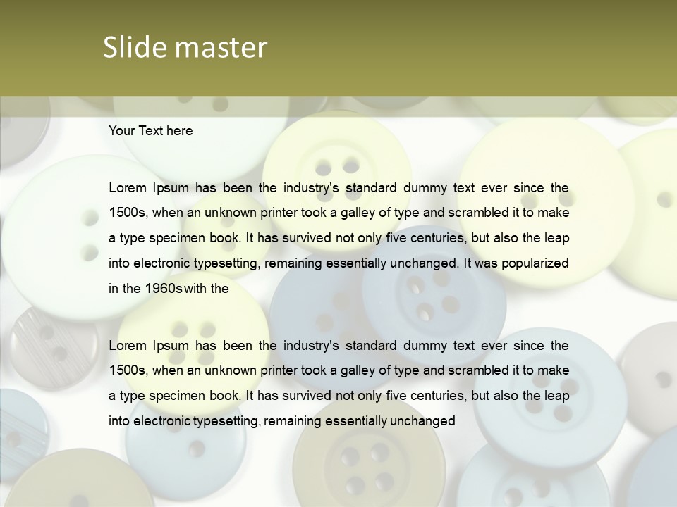 Mend Art Brown PowerPoint Template