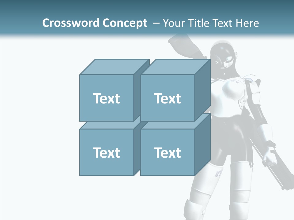 Female Attractive Beautiful PowerPoint Template