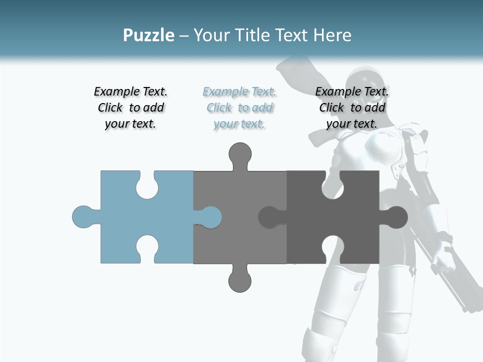 Female Attractive Beautiful PowerPoint Template