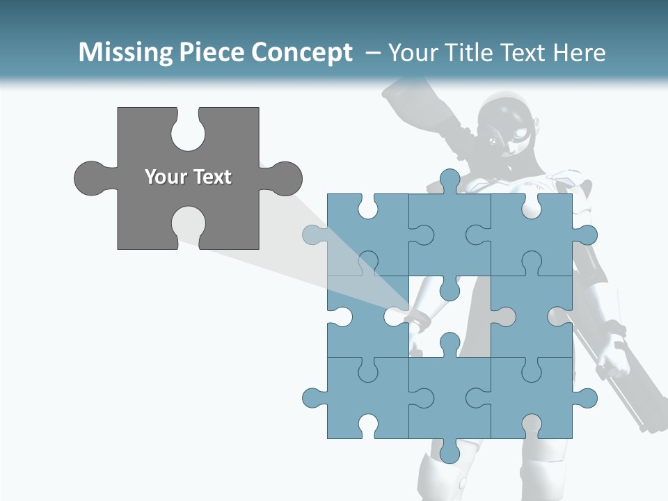 Female Attractive Beautiful PowerPoint Template