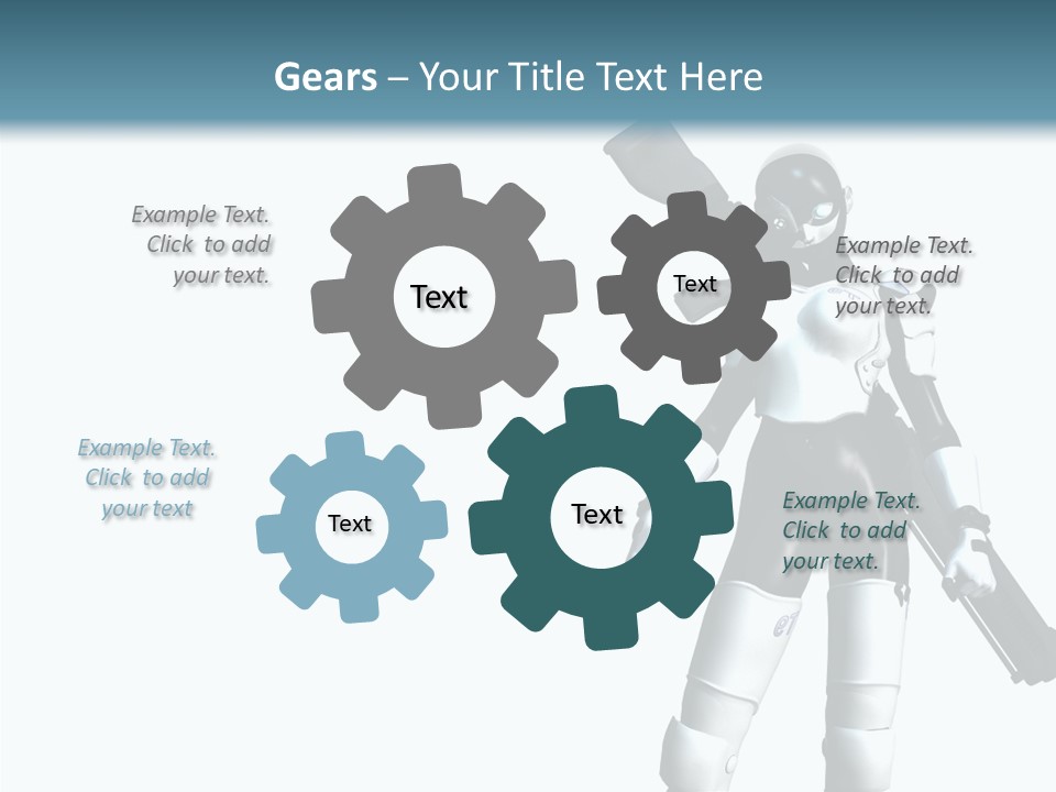 Female Attractive Beautiful PowerPoint Template