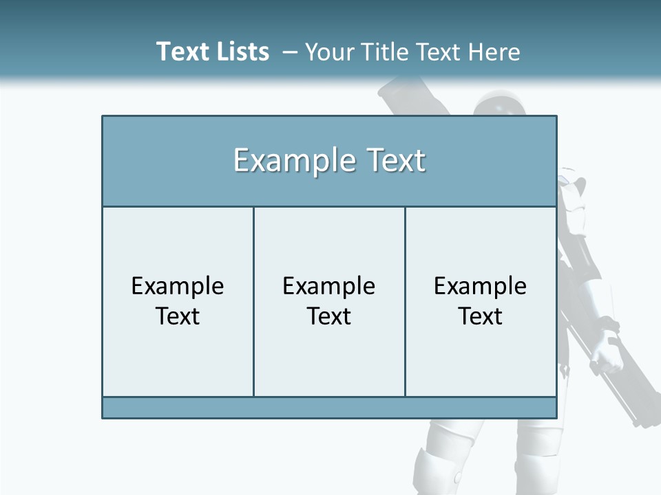Female Attractive Beautiful PowerPoint Template