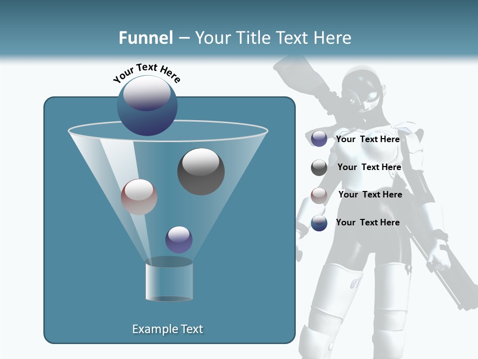 Female Attractive Beautiful PowerPoint Template