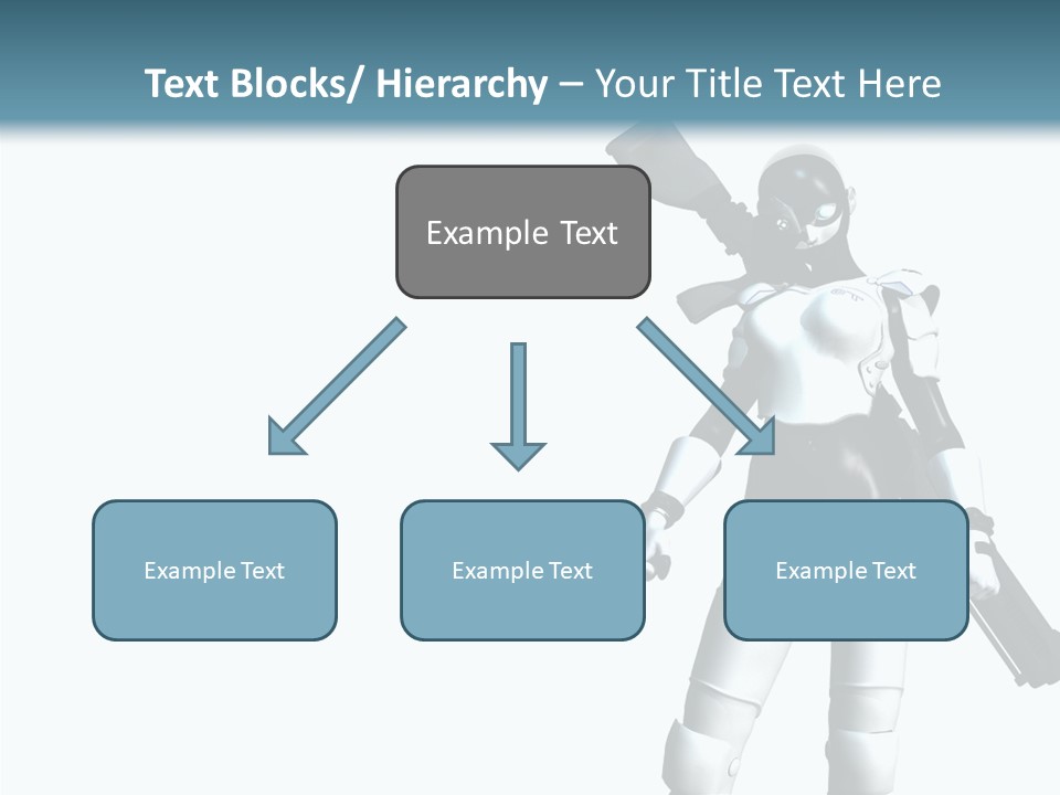 Female Attractive Beautiful PowerPoint Template