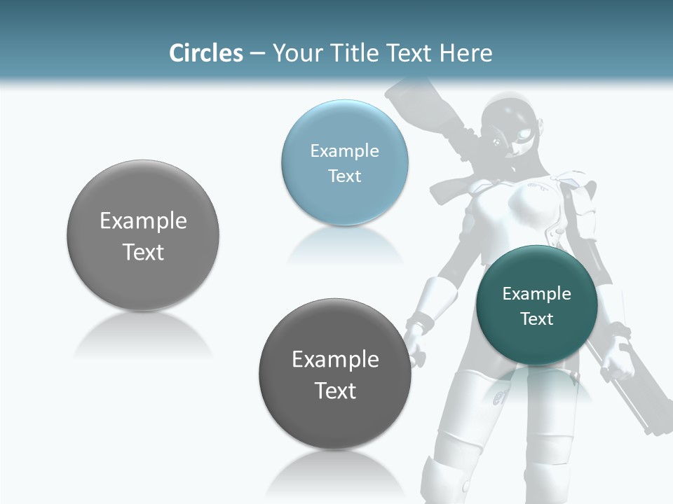 Female Attractive Beautiful PowerPoint Template