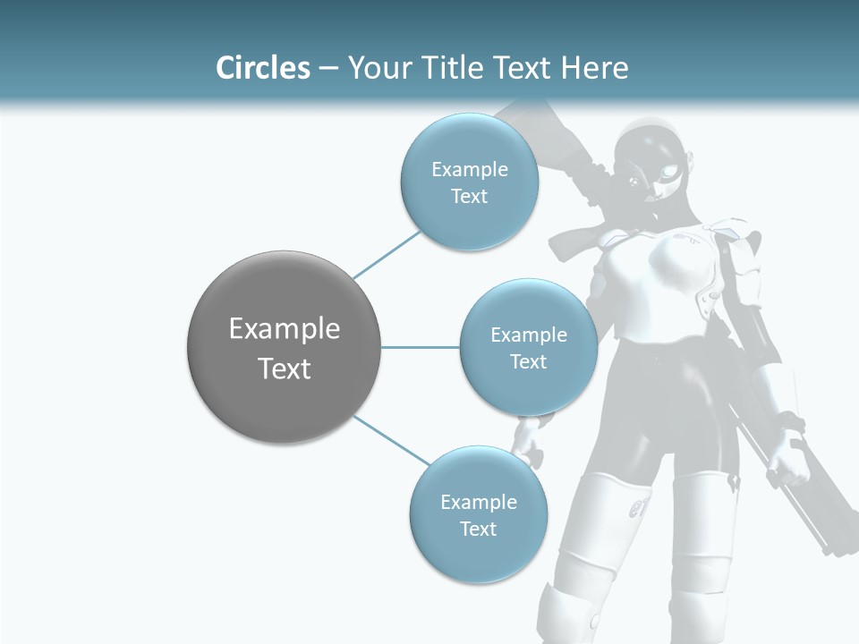 Female Attractive Beautiful PowerPoint Template