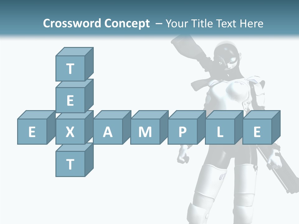 Female Attractive Beautiful PowerPoint Template