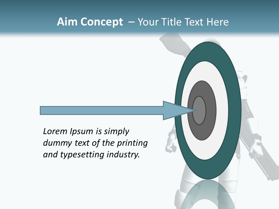 Female Attractive Beautiful PowerPoint Template