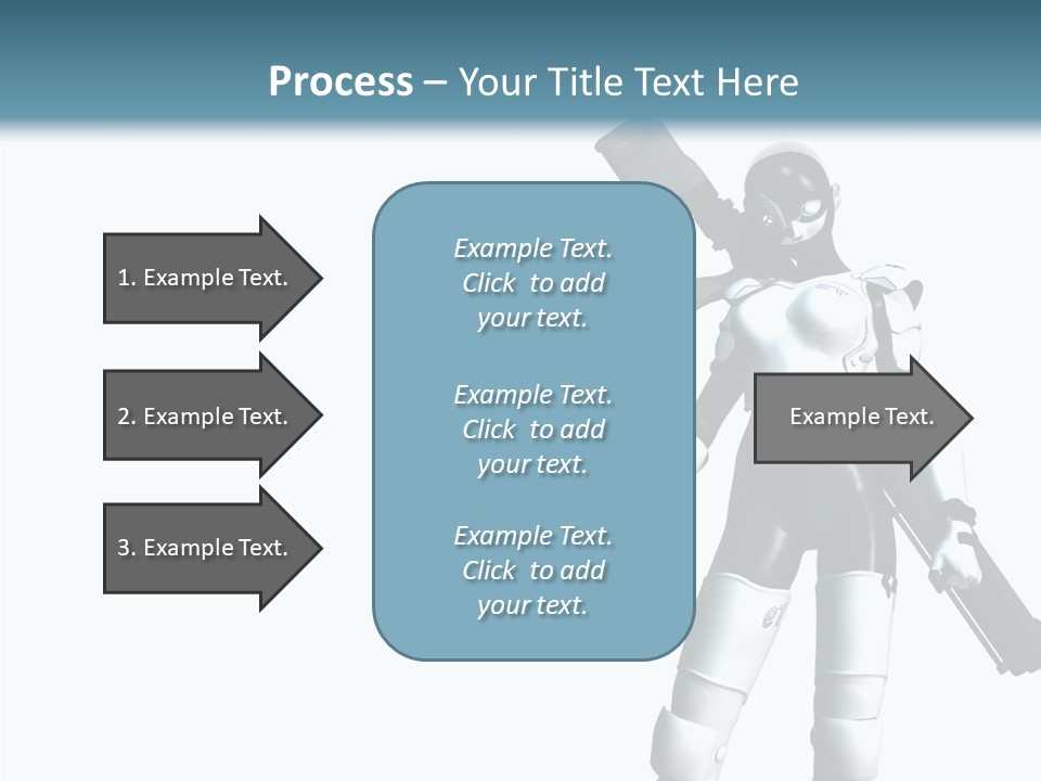 Female Attractive Beautiful PowerPoint Template
