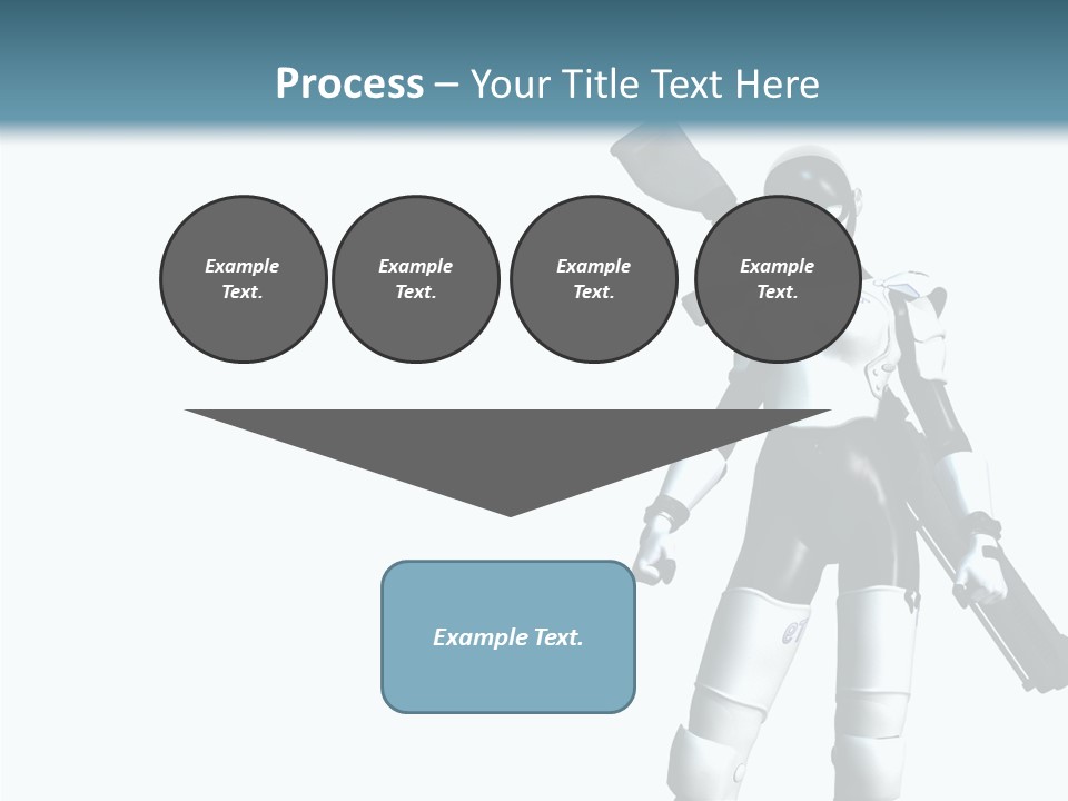 Female Attractive Beautiful PowerPoint Template
