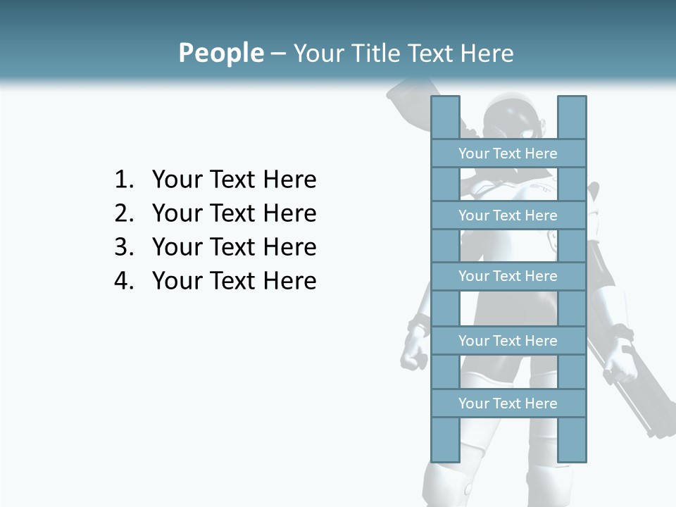 Female Attractive Beautiful PowerPoint Template