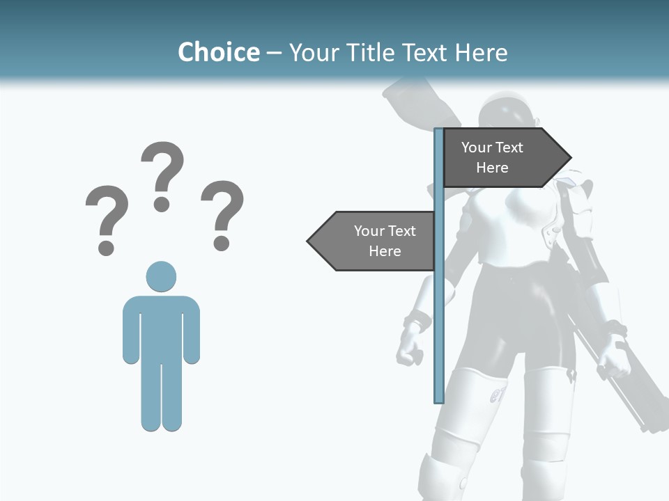 Female Attractive Beautiful PowerPoint Template