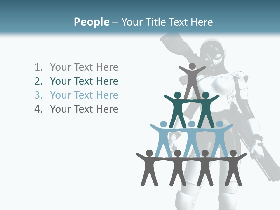 Female Attractive Beautiful PowerPoint Template