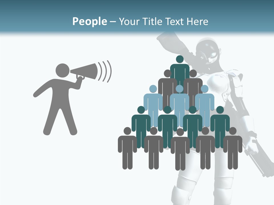 Female Attractive Beautiful PowerPoint Template