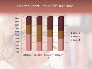 Female Microphone  PowerPoint Template