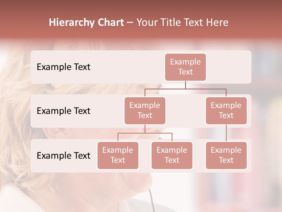 Female Microphone  PowerPoint Template