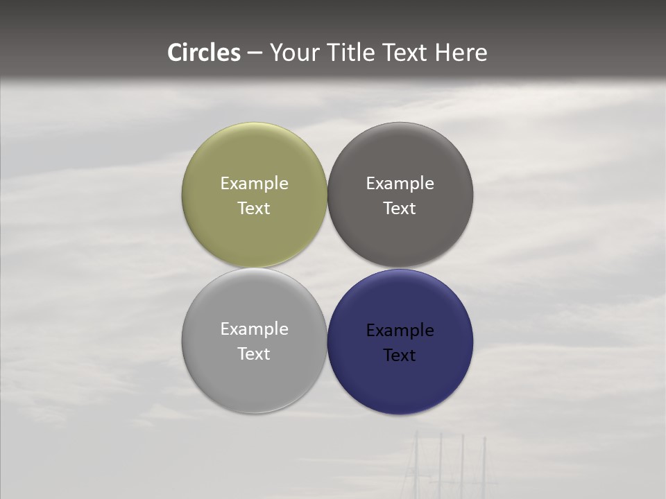 Background Summer Sea PowerPoint Template