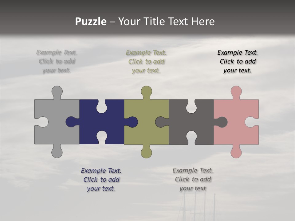 Background Summer Sea PowerPoint Template