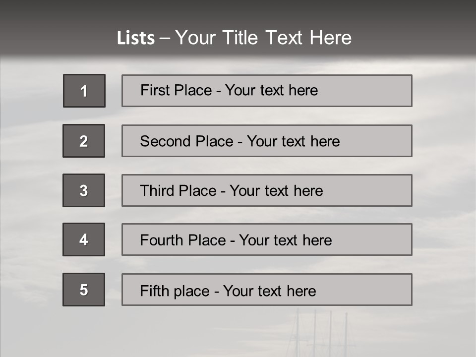 Background Summer Sea PowerPoint Template