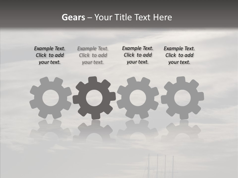 Background Summer Sea PowerPoint Template