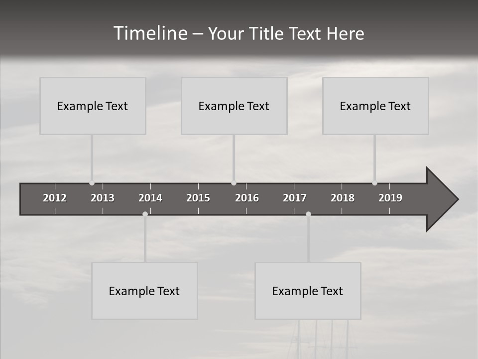Background Summer Sea PowerPoint Template