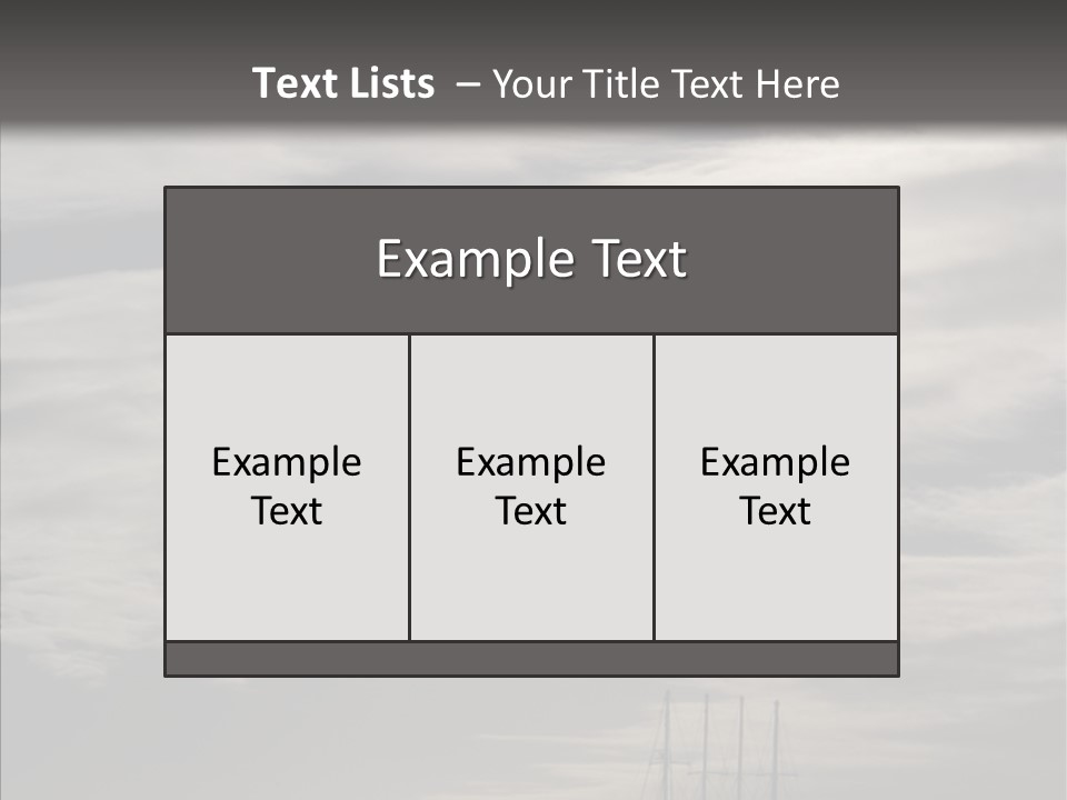Background Summer Sea PowerPoint Template