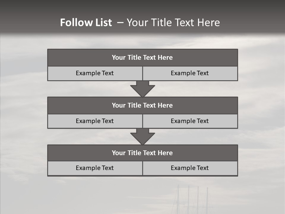 Background Summer Sea PowerPoint Template