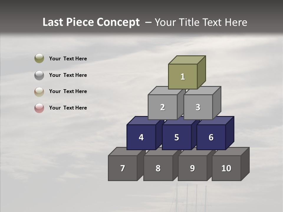 Background Summer Sea PowerPoint Template