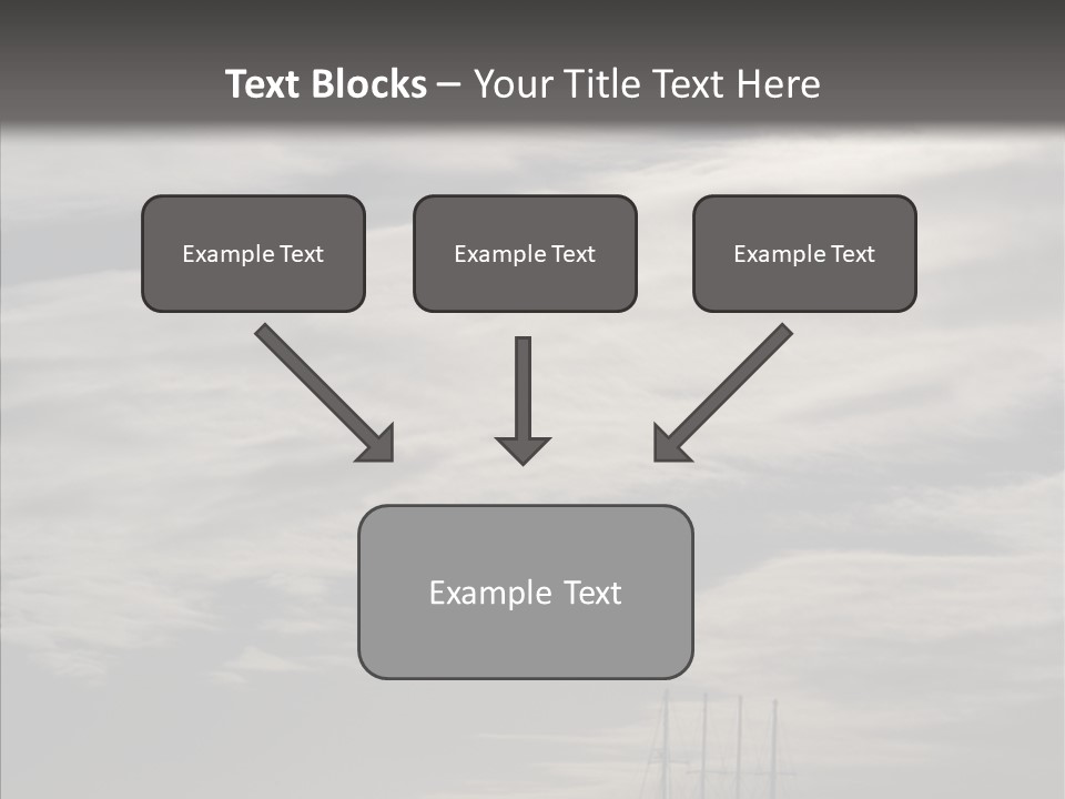 Background Summer Sea PowerPoint Template