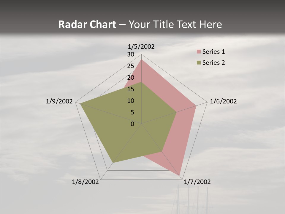 Background Summer Sea PowerPoint Template