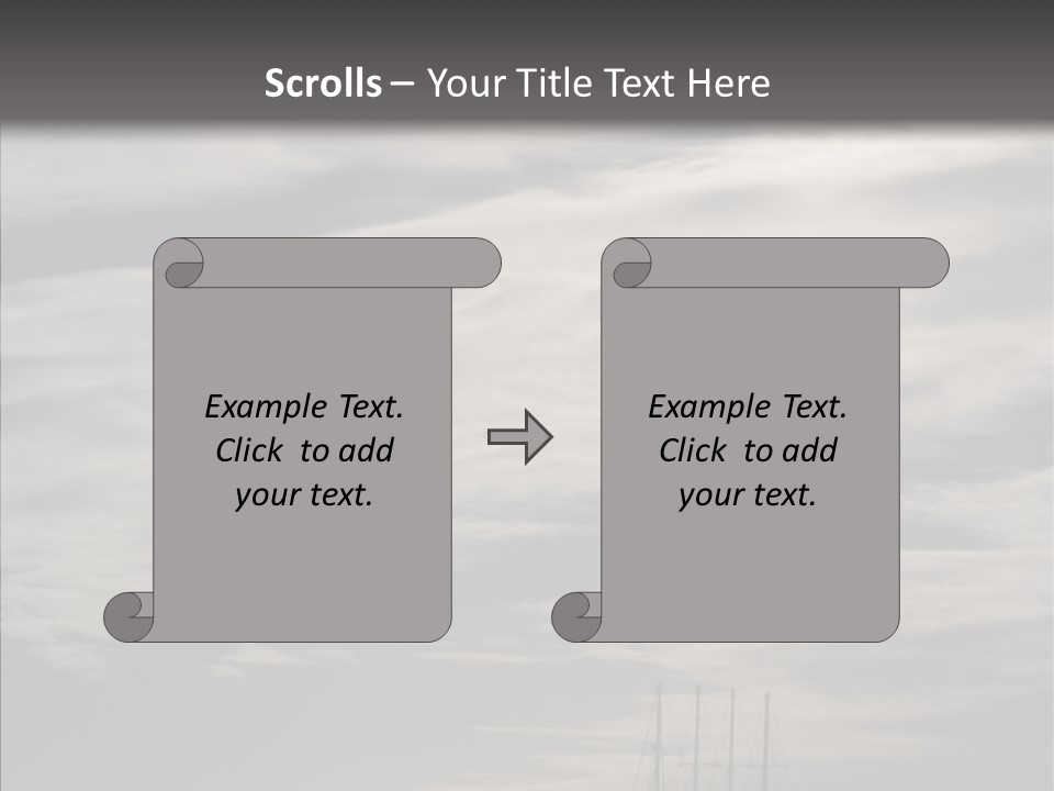 Background Summer Sea PowerPoint Template