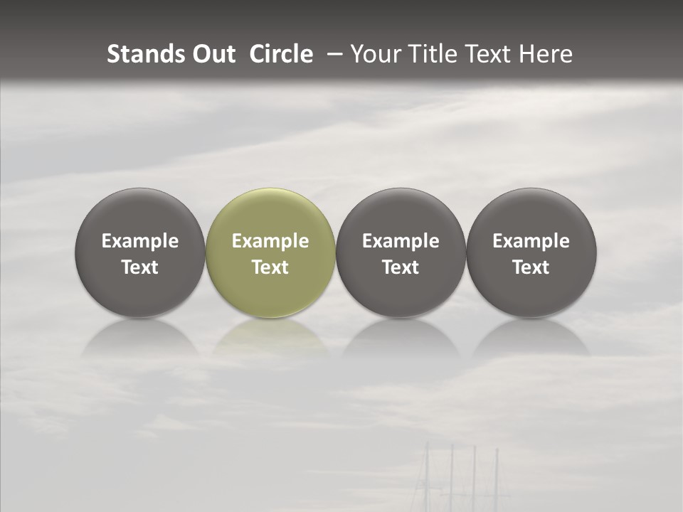 Background Summer Sea PowerPoint Template