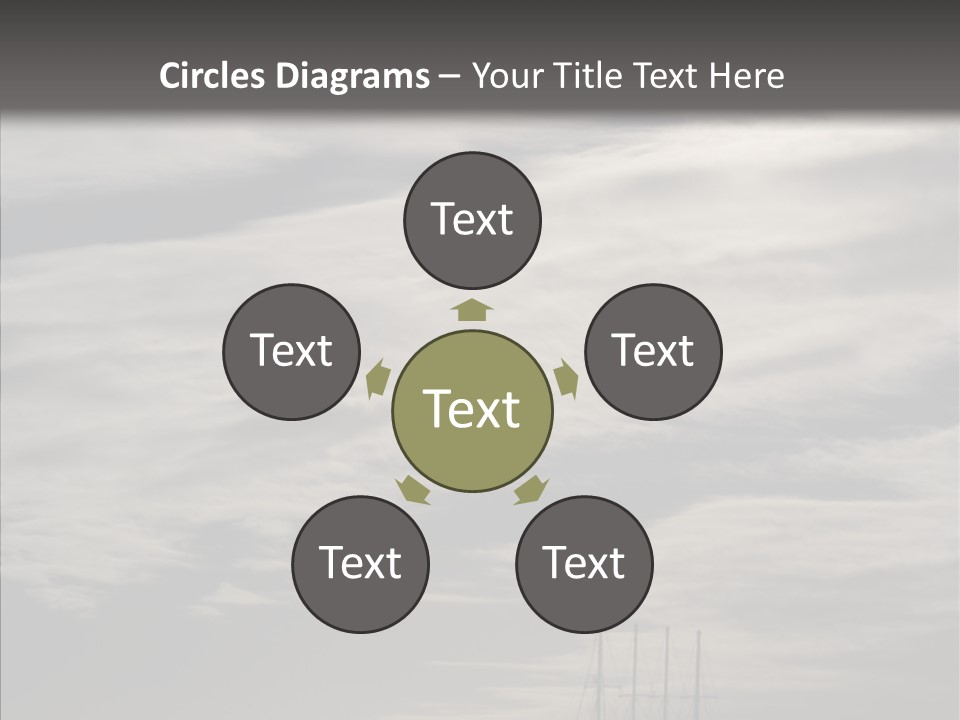 Background Summer Sea PowerPoint Template