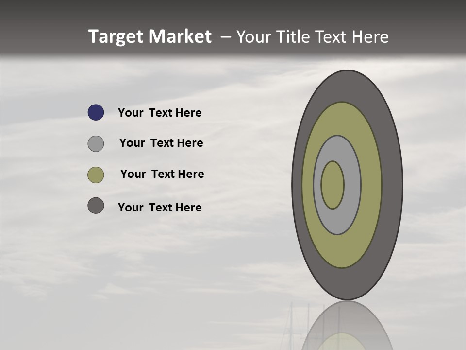 Background Summer Sea PowerPoint Template