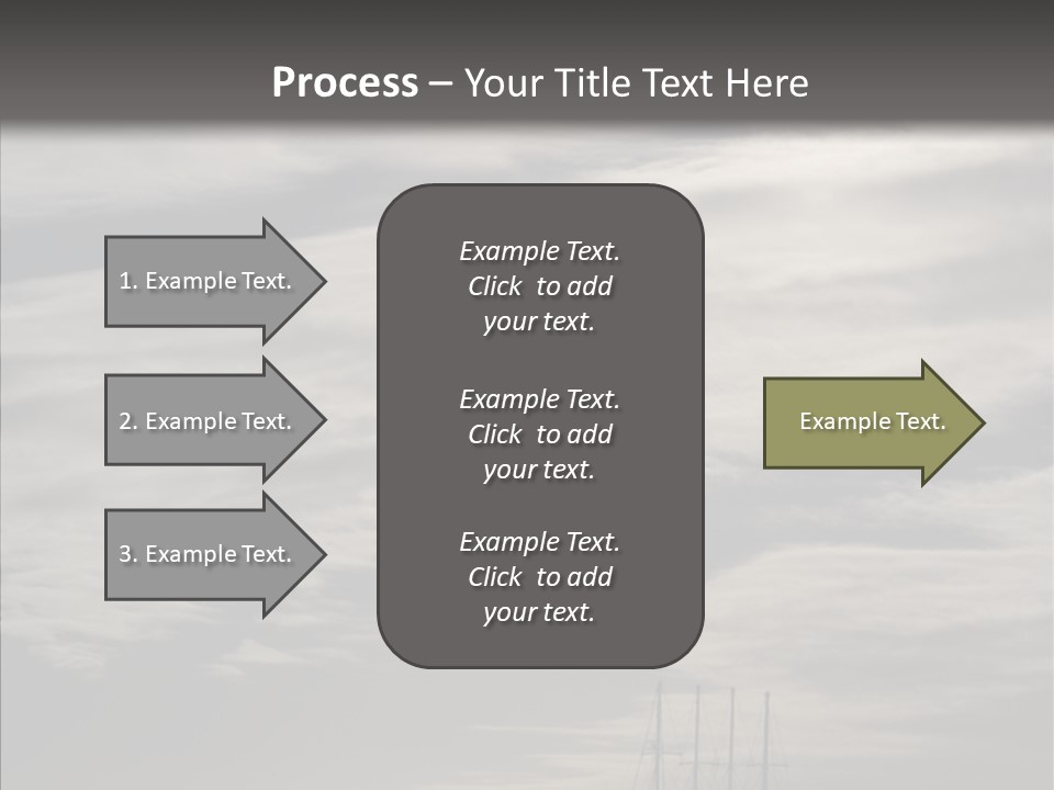 Background Summer Sea PowerPoint Template
