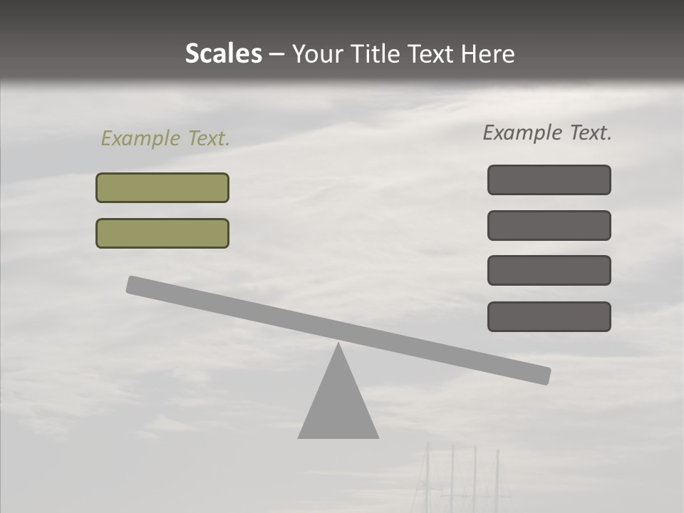 Background Summer Sea PowerPoint Template