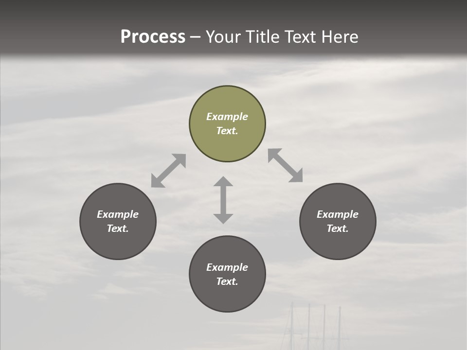 Background Summer Sea PowerPoint Template