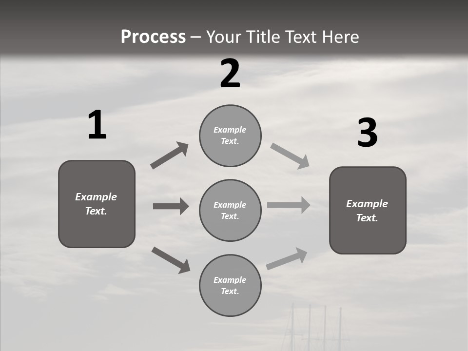 Background Summer Sea PowerPoint Template