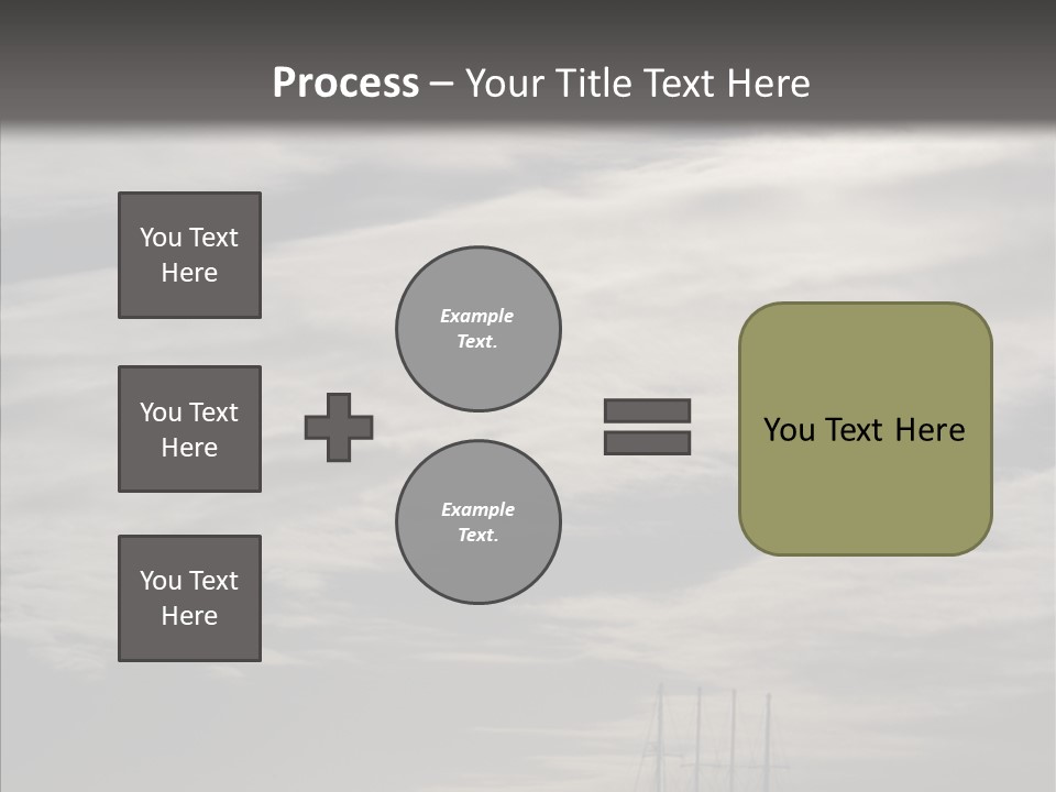 Background Summer Sea PowerPoint Template