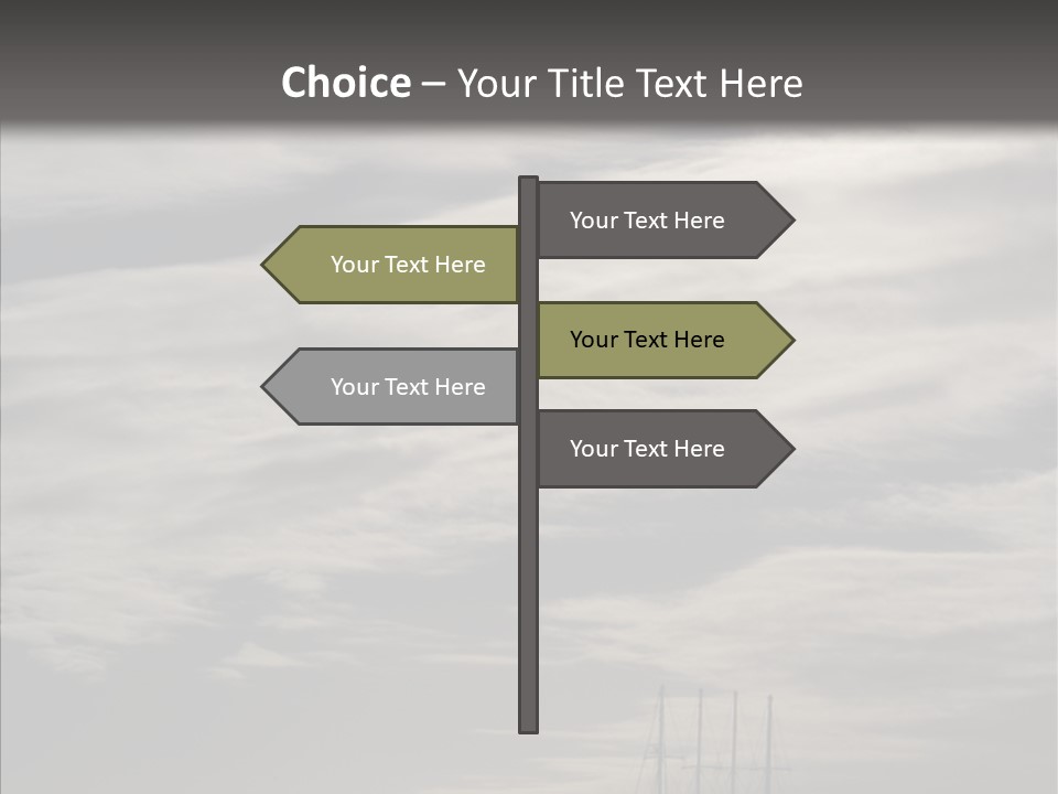 Background Summer Sea PowerPoint Template