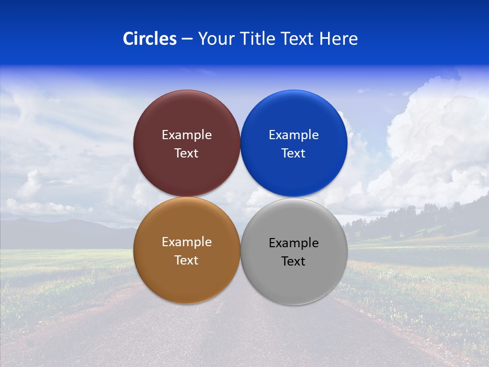 Way Russia Speed PowerPoint Template