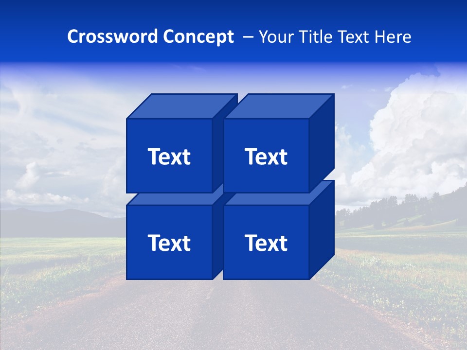 Way Russia Speed PowerPoint Template