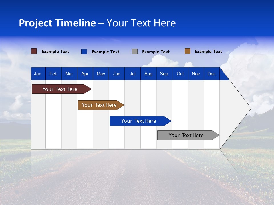 Way Russia Speed PowerPoint Template