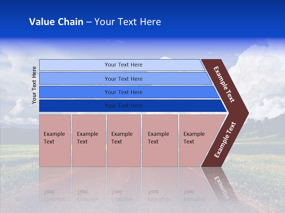 Way Russia Speed PowerPoint Template