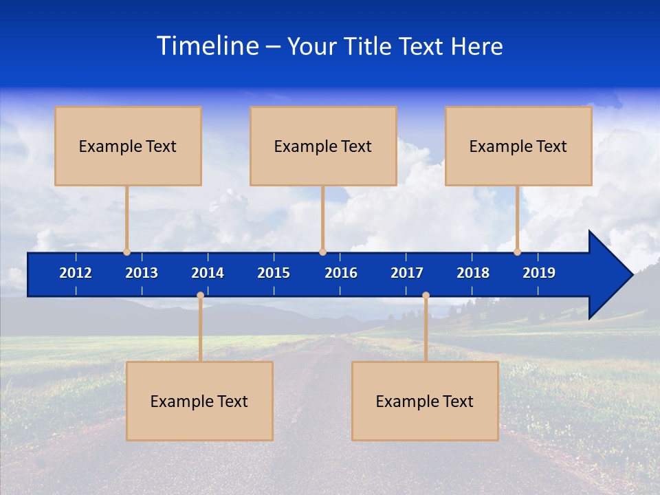 Way Russia Speed PowerPoint Template