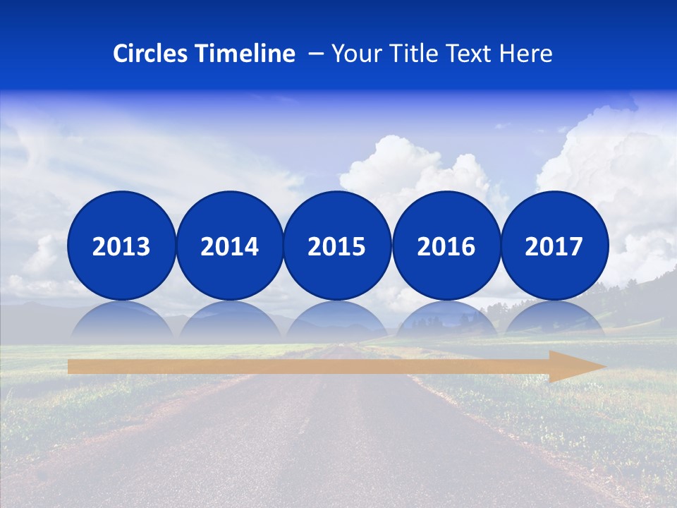 Way Russia Speed PowerPoint Template