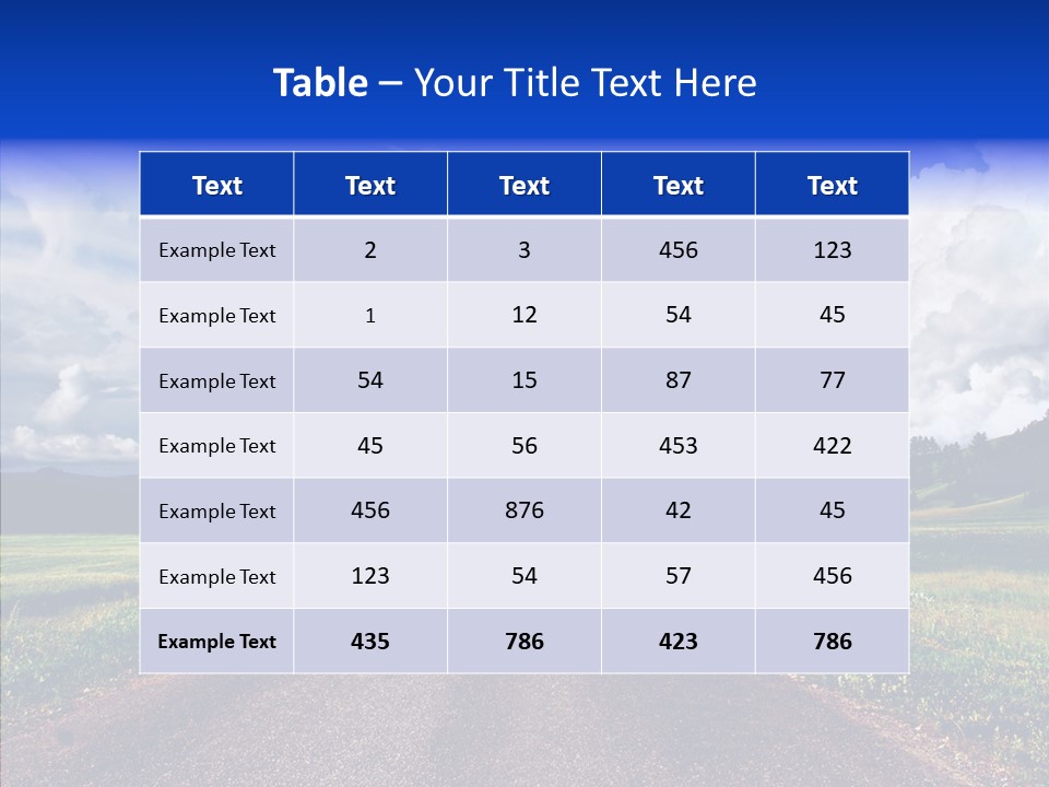 Way Russia Speed PowerPoint Template