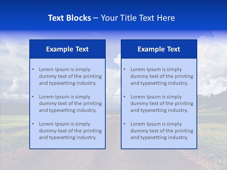 Way Russia Speed PowerPoint Template