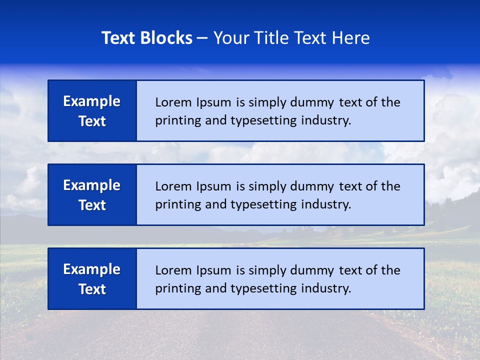 Way Russia Speed PowerPoint Template