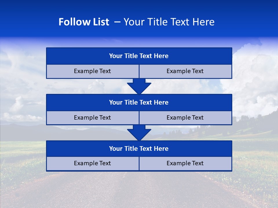 Way Russia Speed PowerPoint Template